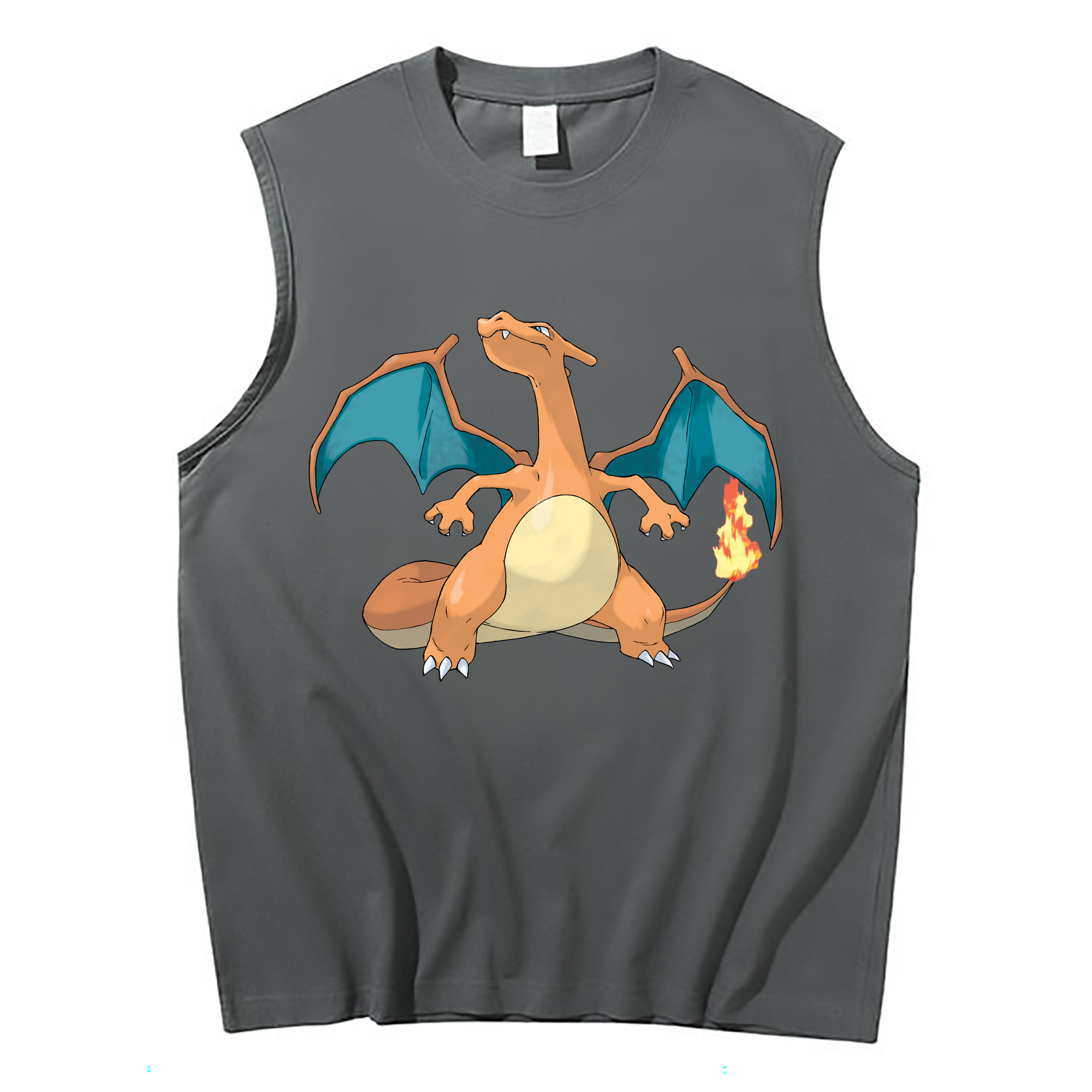（画像用） ポケットモンスター Pokémon コットン100％タンクトップ（フロントプリント）